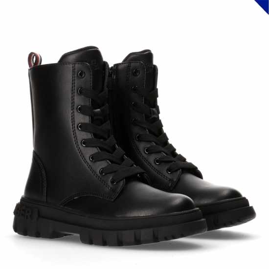 Tommy Hilfiger Tommy Lace Up Boot Jn34  