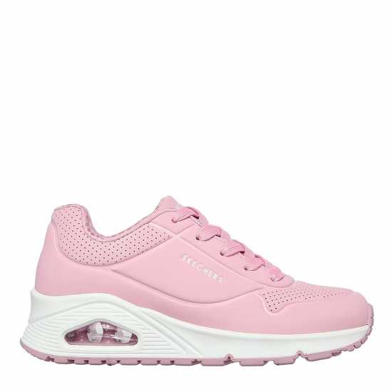 Skechers Средни Маратонки За Момичета Uno Stand On Air Junior Girls Trainers  Детски маратонки