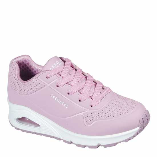 Skechers Средни Маратонки За Момичета Uno Stand On Air Junior Girls Trainers  Детски маратонки