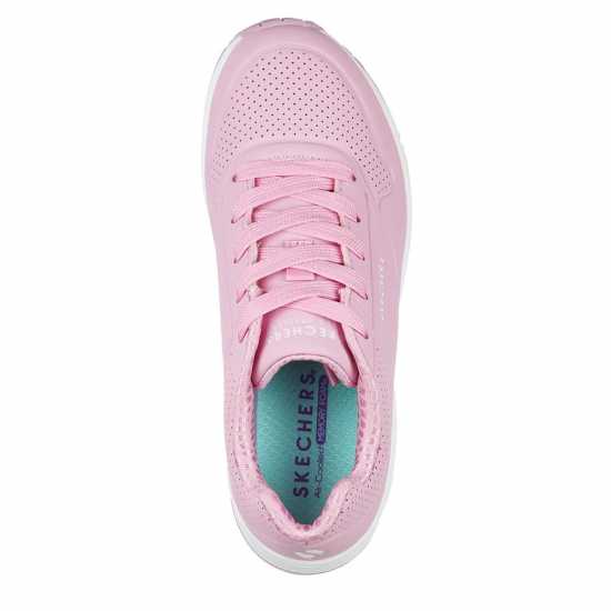 Skechers Средни Маратонки За Момичета Uno Stand On Air Junior Girls Trainers  Детски маратонки