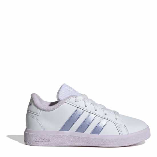 Adidas Маратонки Girls Grand Court Trainers Бяло/Синьо Детски маратонки