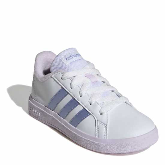 Adidas Маратонки Girls Grand Court Trainers Бяло/Синьо Детски маратонки