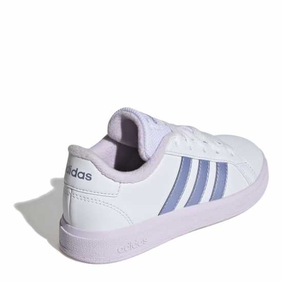 Adidas Маратонки Girls Grand Court Trainers Бяло/Синьо Детски маратонки