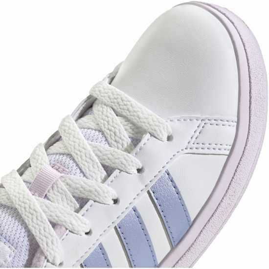 Adidas Маратонки Girls Grand Court Trainers Бяло/Синьо Детски маратонки