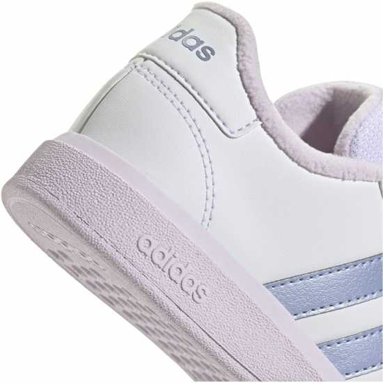 Adidas Маратонки Girls Grand Court Trainers Бяло/Синьо Детски маратонки