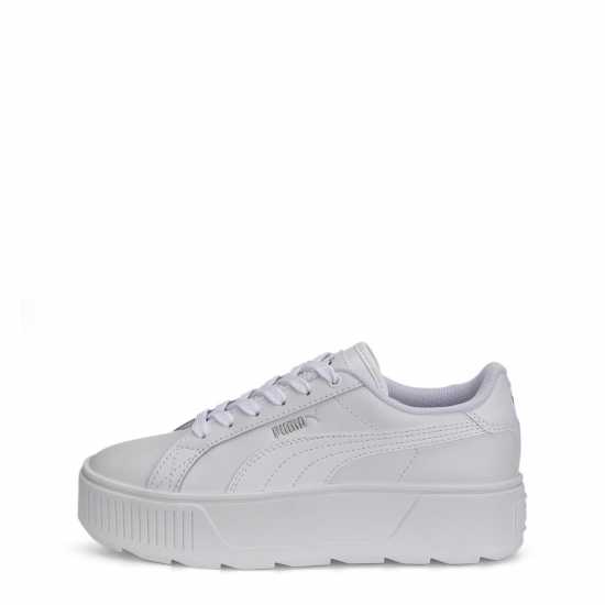 Puma Karmen L Chunky Sole Trainer Бяло/Бяло Детски маратонки