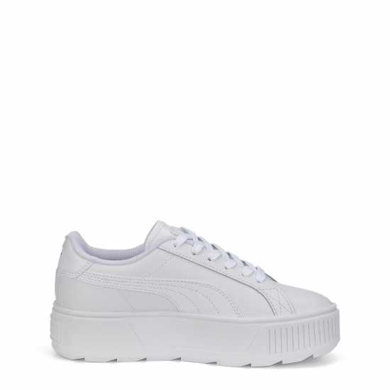 Puma Karmen L Chunky Sole Trainer Бяло/Бяло Детски маратонки