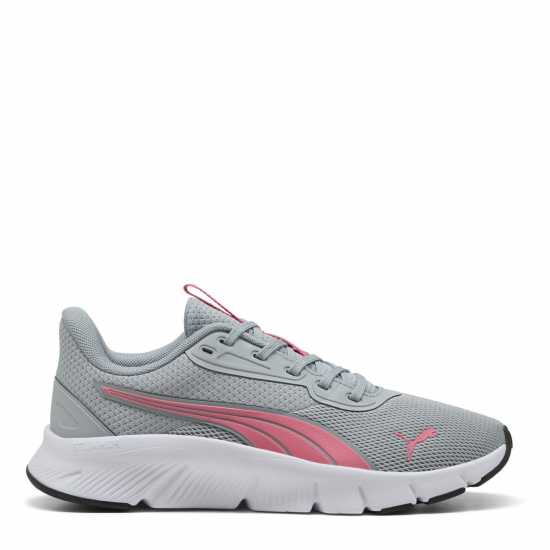 Puma Flexfocus Runners Juniors Grey/Pink 