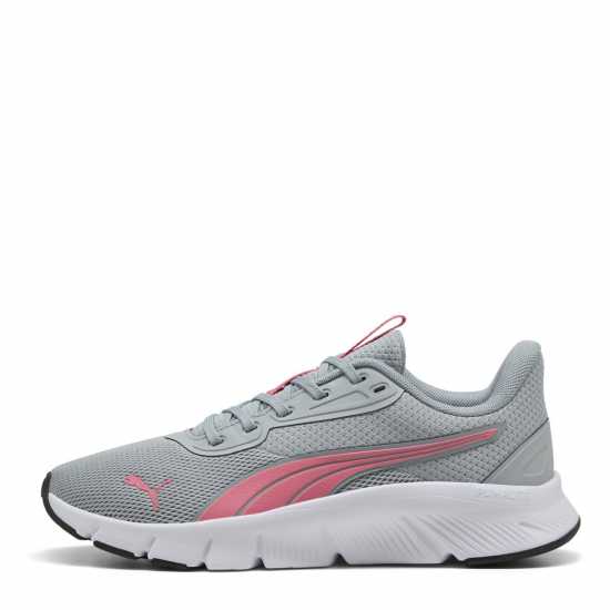 Puma Flexfocus Runners Juniors Grey/Pink 