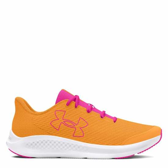 Under Armour Юношески Обувки Charged Pursuit 3 Big Logo Running Shoes Junior Girls  Детски високи кецове