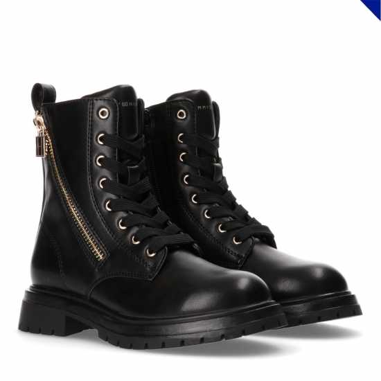 Tommy Hilfiger Tommy Lace Up Bootie Jn34  