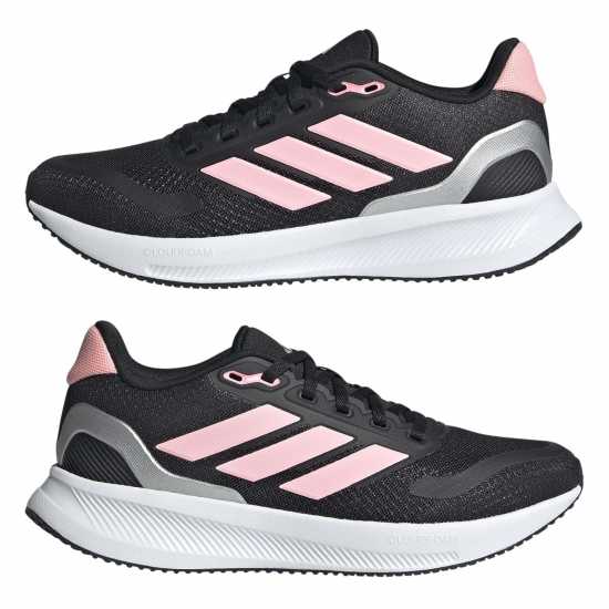 Adidas Детски Маратонки Runfalcon 5 Kids Trainers Черно/Розово Детски маратонки