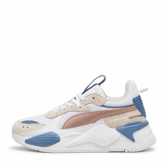 Puma Metallic Jr Бяло/Розово Детски маратонки