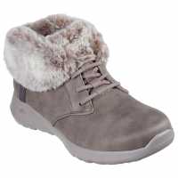 Skechers On-The-Go Joy - Cozy Charm Snow Boots Girls Кафяво Детски апрески