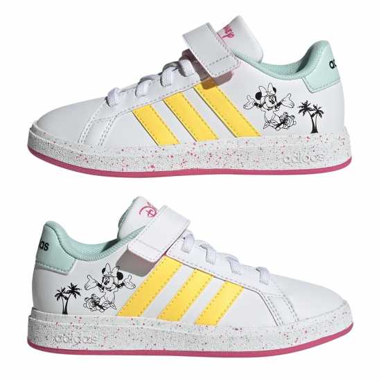 Adidas Grand Court Minnie El K Tennis Shoes Girls  