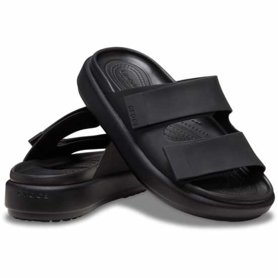 Crocs Brklyn Lx Sndl Jn99 Черно/Черно 