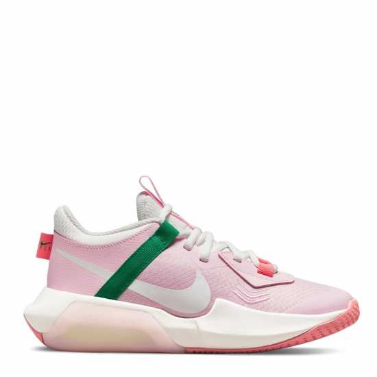 Nike Air Zoom Crossover Big Kids' Basketball Shoes Pink/White Мъжки баскетболни маратонки