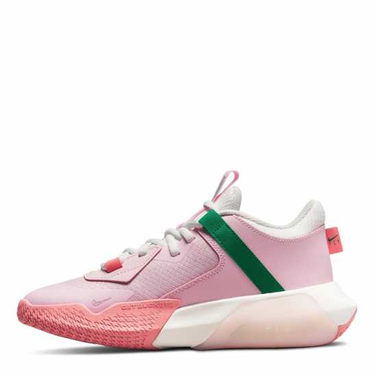 Nike Air Zoom Crossover Big Kids' Basketball Shoes Pink/White Мъжки баскетболни маратонки