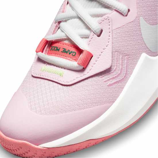 Nike Air Zoom Crossover Big Kids' Basketball Shoes Pink/White Мъжки баскетболни маратонки