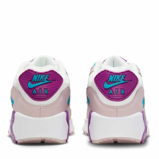 Nike Air Max 90 LTR Big Kids' Shoes White/Violet Детски маратонки