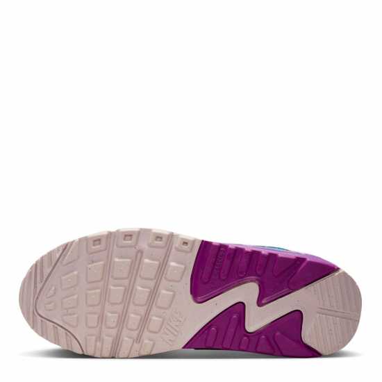 Nike Air Max 90 LTR Big Kids' Shoes White/Violet Детски маратонки