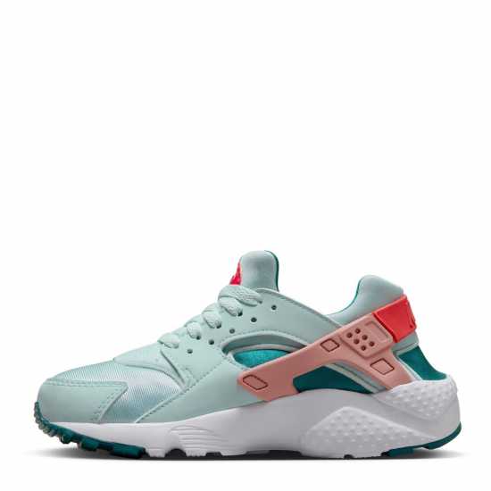 Nike Huarache Run Big Kids' Shoes Джейд/Тил Детски маратонки