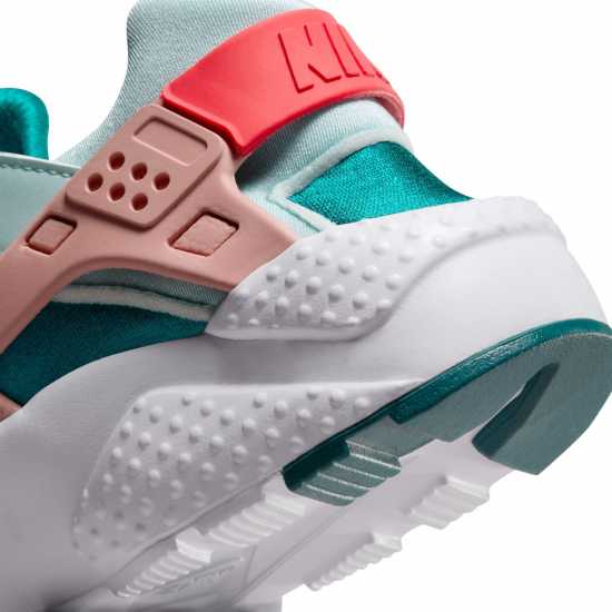 Nike Huarache Run Big Kids' Shoes Джейд/Тил Детски маратонки