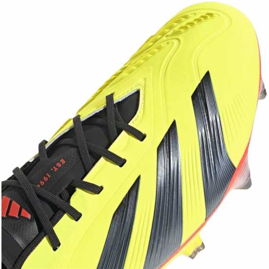 Adidas Predator Elite Sg Soft Ground Football Boots Boys Отбор Слънчево Жълто 