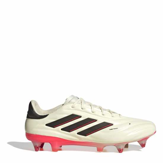 Adidas Copa Pure Ii Elite Juniors Soft Ground Football Boots Ivory/Core Blac 