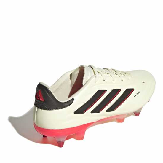 Adidas Copa Pure Ii Elite Juniors Soft Ground Football Boots Ivory/Core Blac 