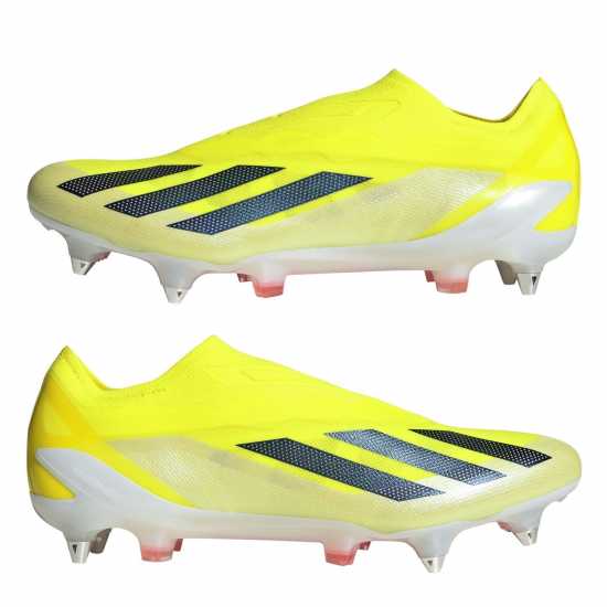 Adidas X Crazyfast Elite Ll Sg Soft Ground Football Boots Boys Отбор Слънчево Жълто 