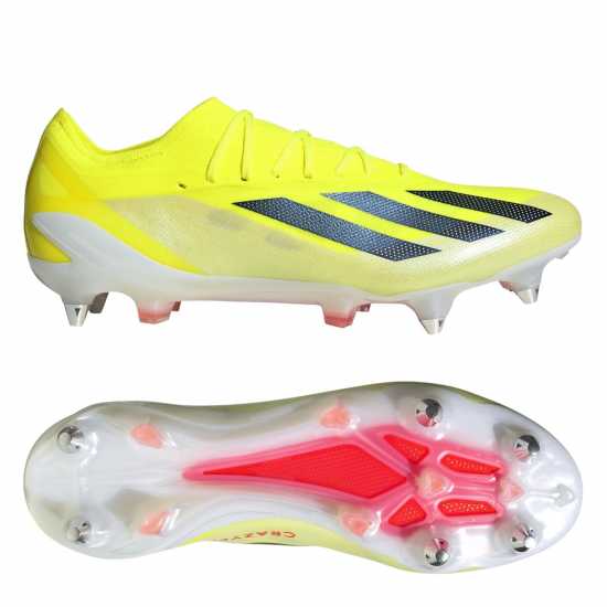 Adidas X Crazyfast Elite Sg Soft Ground Football Boots Boys Отбор Слънчево Жълто 