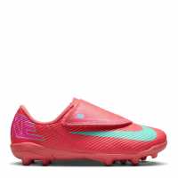 Nike Mercurial Vapour 16 Club Childrens Firm Ground Football Boots Червено/Зелено 