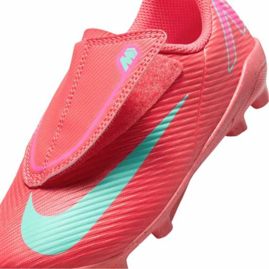 Nike Mercurial Vapour 16 Club Childrens Firm Ground Football Boots Червено/Зелено 