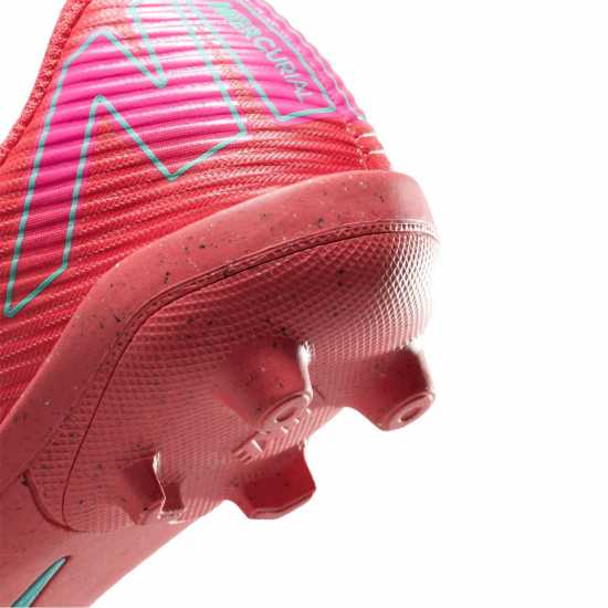 Nike Mercurial Vapour 16 Club Childrens Firm Ground Football Boots Червено/Зелено 