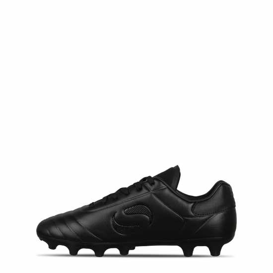 Sondico Strike Firm Ground Juniors Football Boots Черно/Черно Детски футболни бутонки