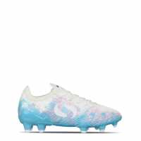 Sondico Blaze Childrens Fg Football Boots Бяло/Розово/Синьо Детски футболни бутонки