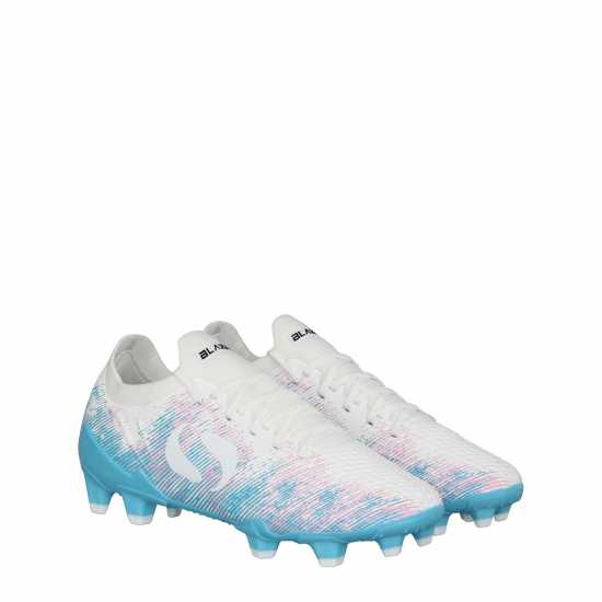 Sondico Blaze Childrens Fg Football Boots Бяло/Розово/Синьо Детски футболни бутонки