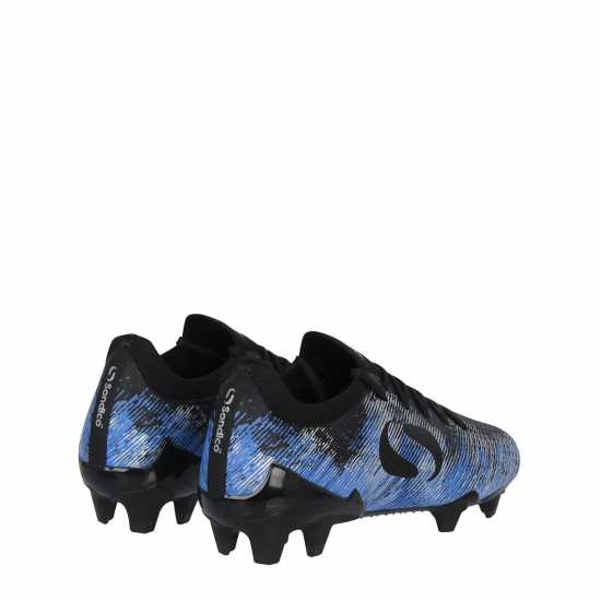 Sondico Blaze Childrens Fg Football Boots Черно/Синьо Детски футболни бутонки