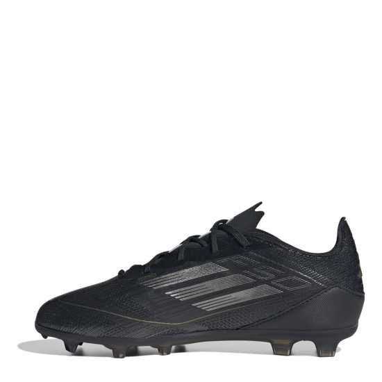 Adidas F50 Pro Childrens Firm Ground Football Boots Черно/сребро Детски футболни бутонки