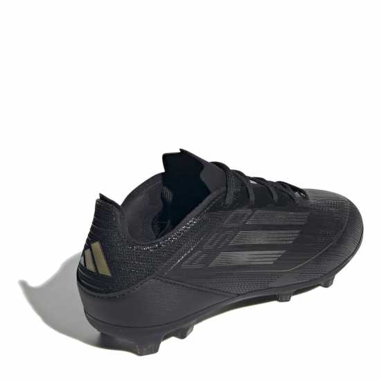 Adidas F50 Pro Childrens Firm Ground Football Boots Черно/сребро Детски футболни бутонки