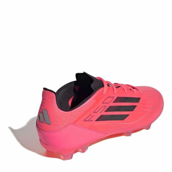 Adidas F50 Pro Childrens Firm Ground Football Boots Розово/Черно 