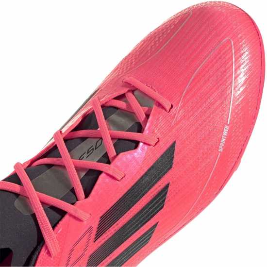 Adidas F50 Pro Childrens Firm Ground Football Boots Розово/Черно 