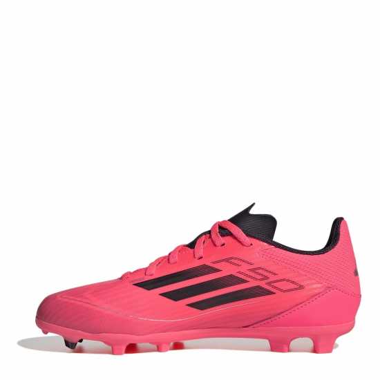 Adidas F50 League Childrens Firm Ground Football Boots Розово/Черно 