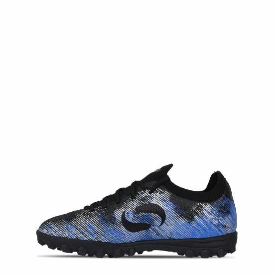 Sondico Детски Маратонки Изкуствена Трева Blaze Childrens Astro Turf Trainers Black/Blue Футболни стоножки