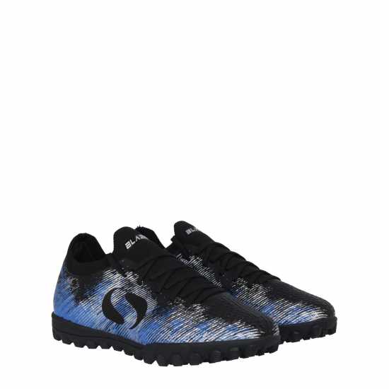 Sondico Детски Маратонки Изкуствена Трева Blaze Childrens Astro Turf Trainers Black/Blue Футболни стоножки