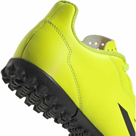 Adidas X Crazyfast Club Childrens Astro Turf Football Boots Жълто/Черно/Бяло Футболни стоножки