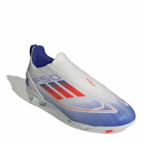 Adidas F50 League Laceless Childrens Firm Ground Football Boots  Детски футболни бутонки