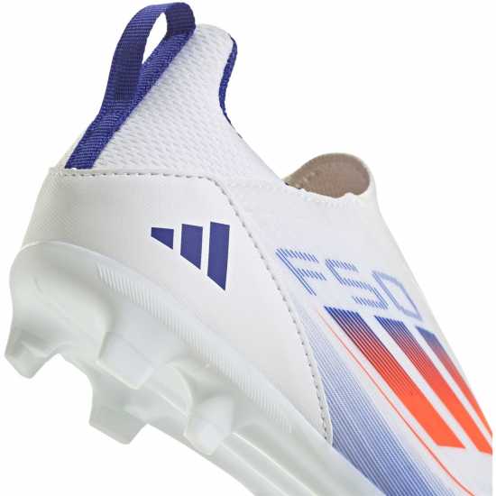 Adidas F50 League Laceless Childrens Firm Ground Football Boots  Детски футболни бутонки