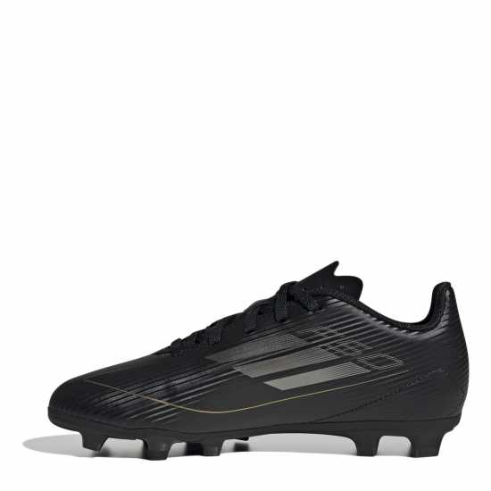 Adidas F50 Club Children Firm Ground Football Boots Черно/сребро Детски футболни бутонки